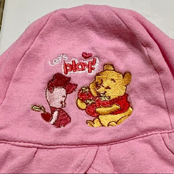 Pooh & Piglet Ruffle Jersey Sunhat - Picture 4 of 4